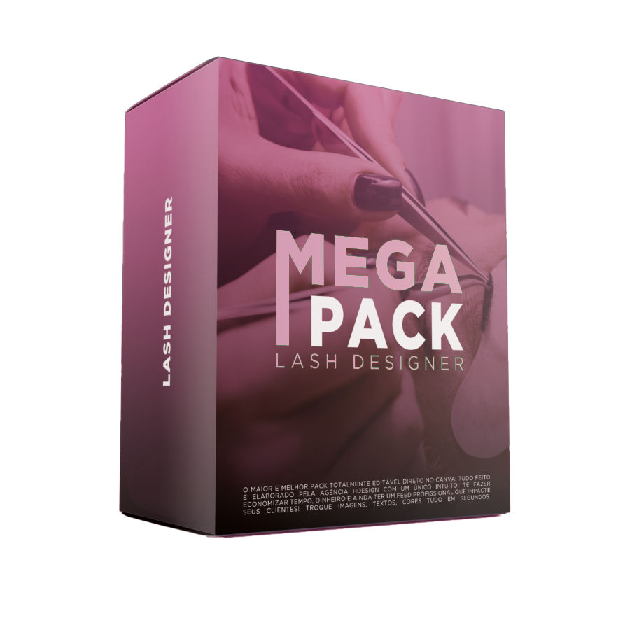 Pack Canva 50 Artes Lash 100% Editável thumbnail