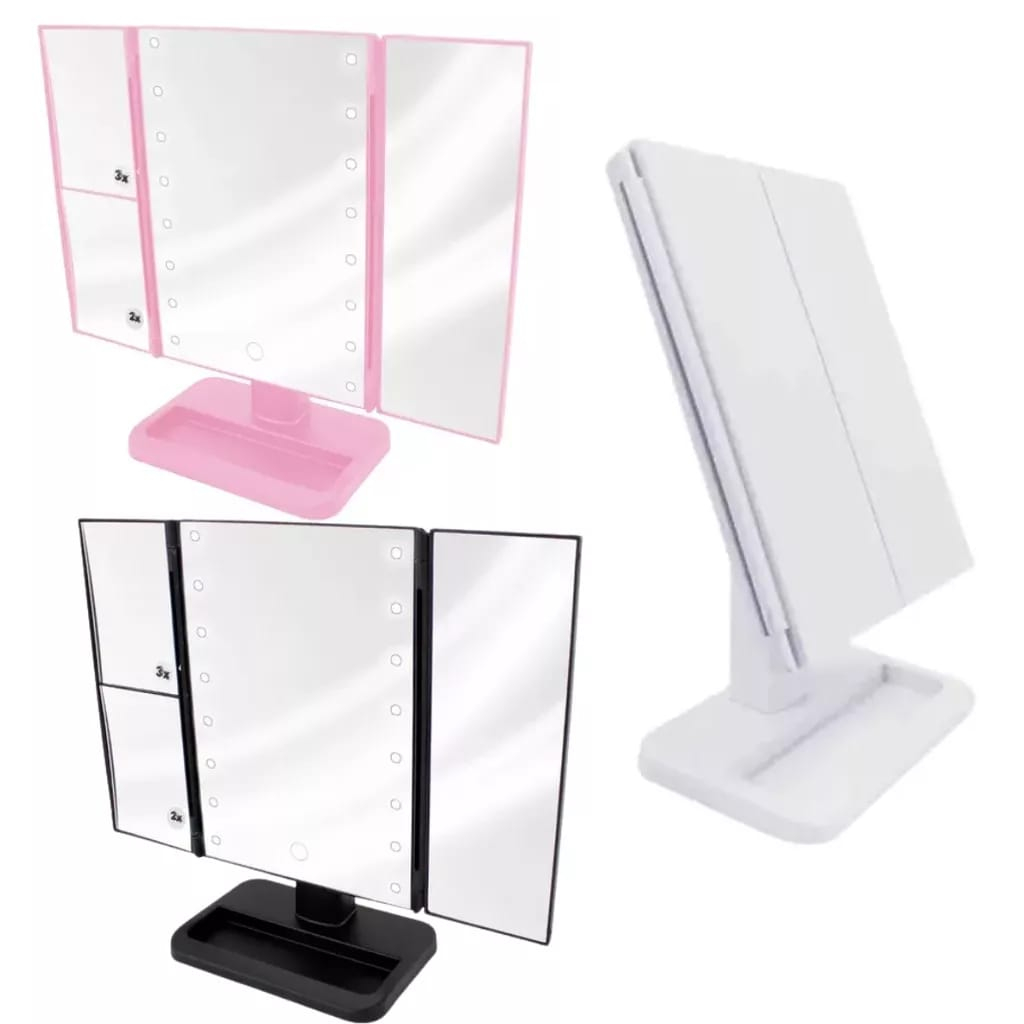Espelho de Maquiagem Camarim Dobrável thumbnail