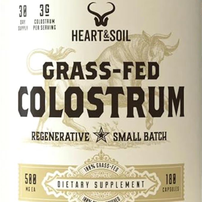 100% Grass Fed & Finished Colostrum (Immune System and Gut Health Support) thumbnail