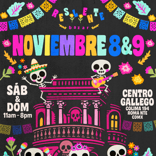  8 & 9 de Noviembre BAZAR RESILIENTE · Colima 194 -Col. Roma Nte, CDMX  ✧ thumbnail