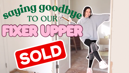 NEW VIDEO! We sold our fixer upper thumbnail