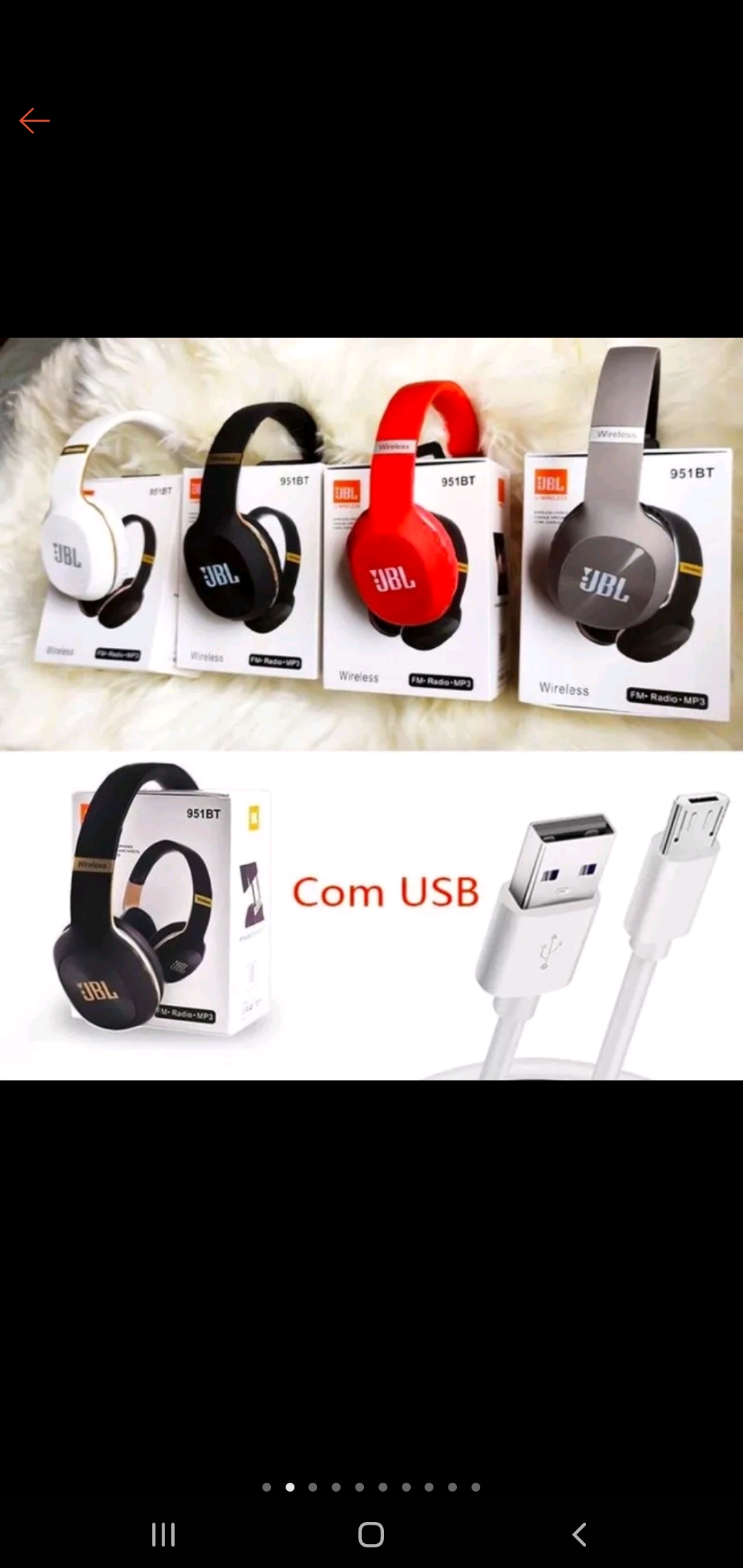  Fone  951BT Bluetooth Sem Fio thumbnail