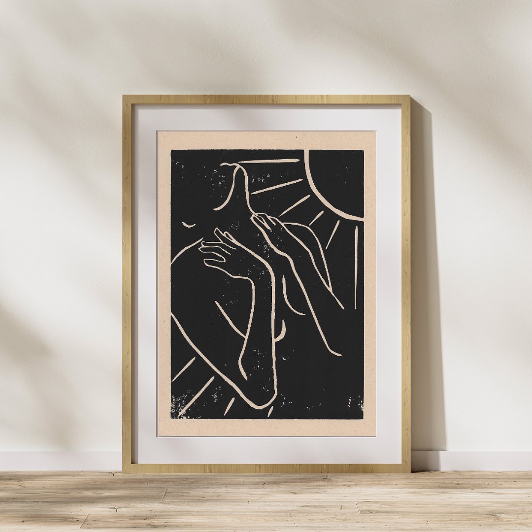 lino block prints ~ hand carved and printed by yours truly. 

available in white or tan-toned

 6 in. 8 in. ~ custom siz