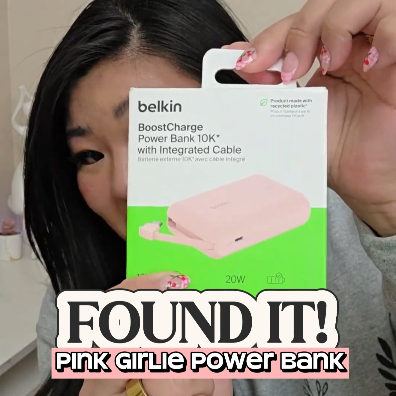 Pink Girlie Power Bank from Belkin thumbnail