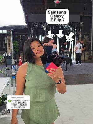Replying to @Jackie mha This is Samsung Galaxy Z Flip 7 and here’s everything you to know in 60 seconds. Full YT video c