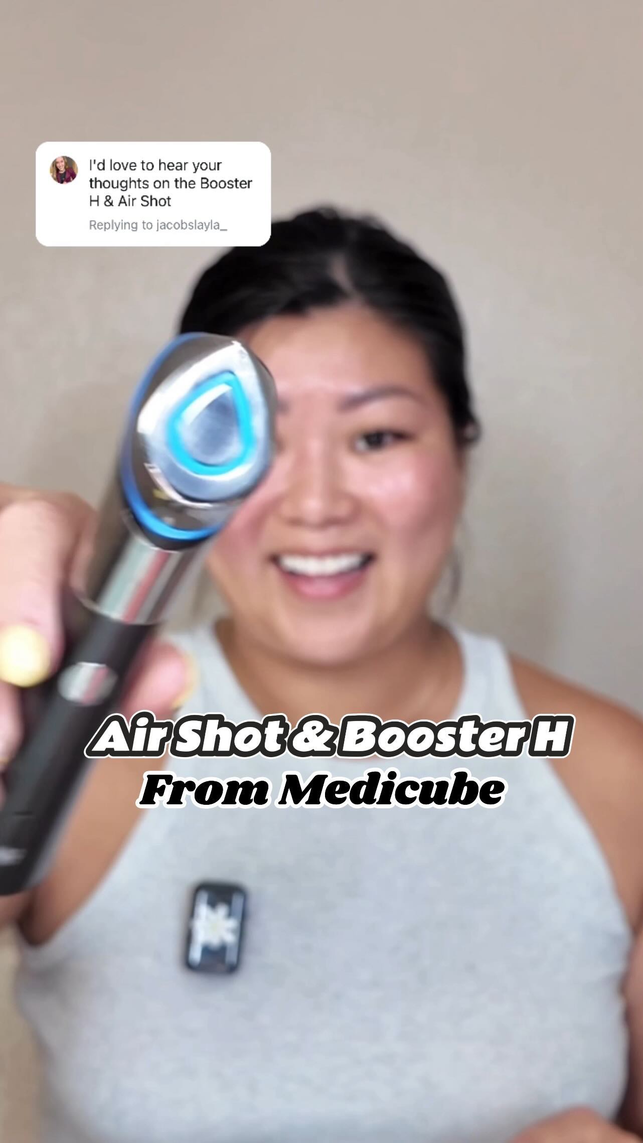 Here’s my review on innovative skincare devices, Air Shot & Booster H from @medicube_global_official 

#medicube #kbeaut