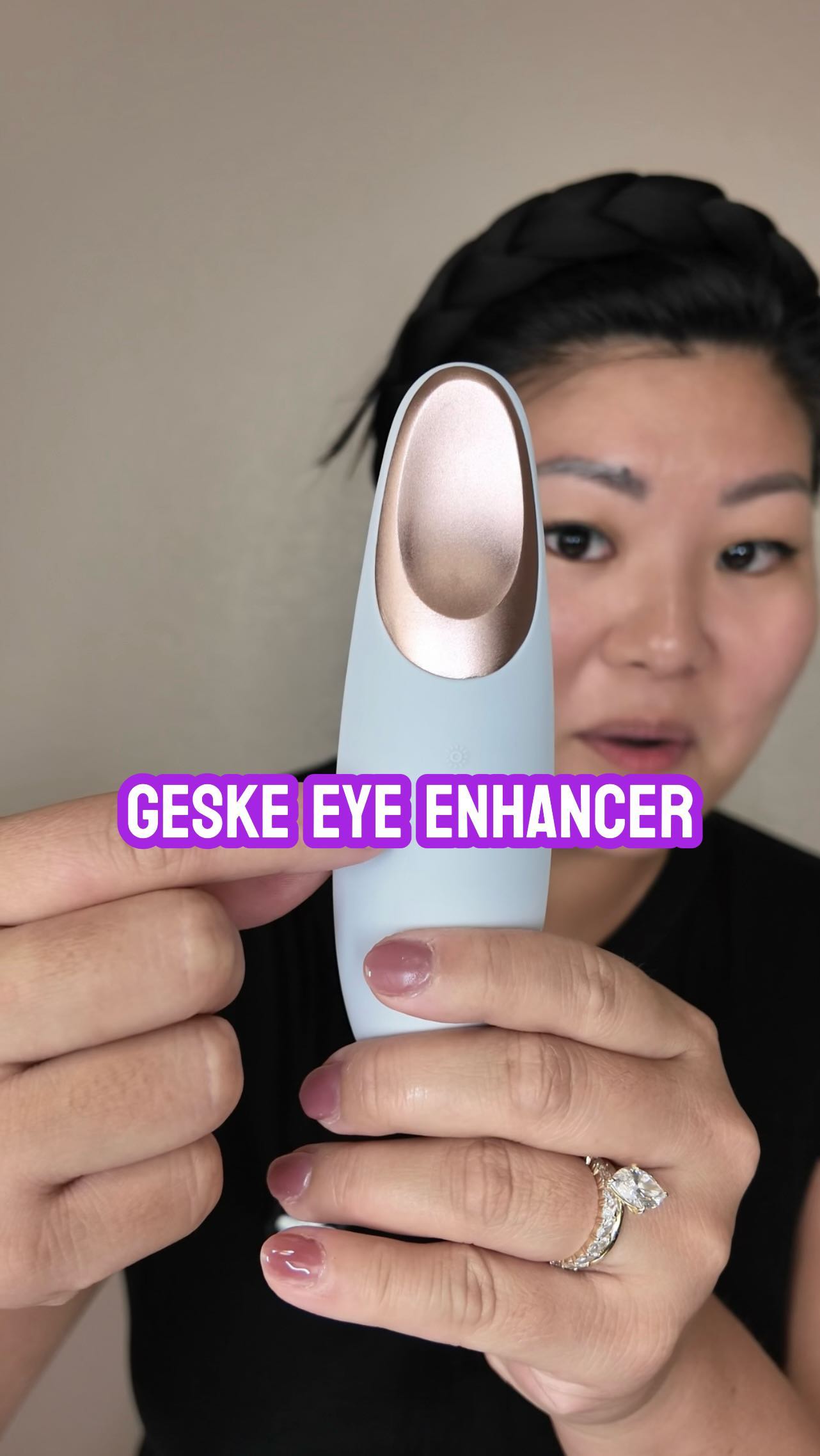 Good O’ freezer spoon has officially been replaced with my new eye energizer from @geske.beauty.tech 

#innovativebeauty