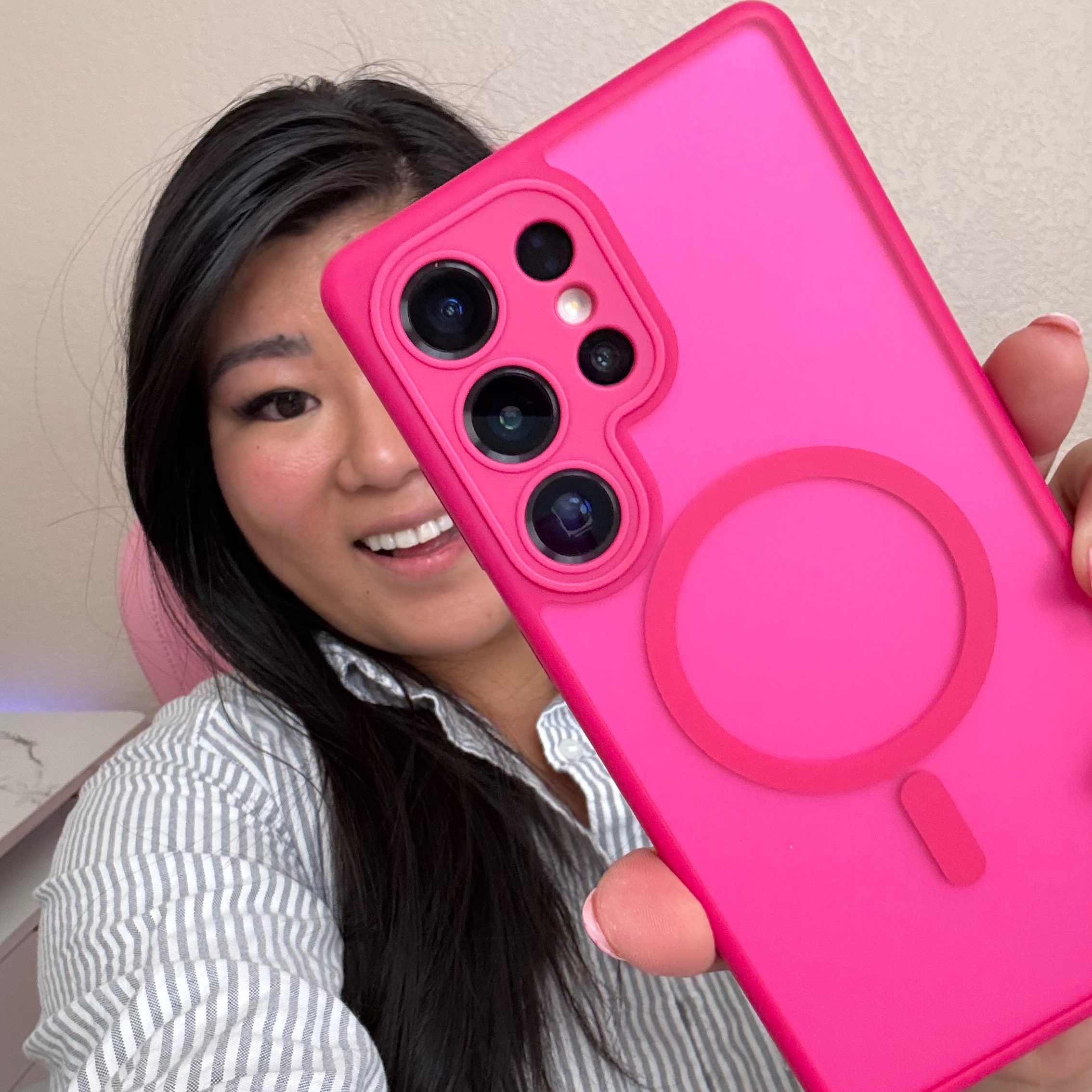 HOT PINK Samsung Galaxy S25 Ultra Case thumbnail