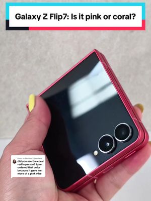 Replying to @Sharissa I think it has pink and coral sheen to it. Kinda confusing and feels like a magic trick between co