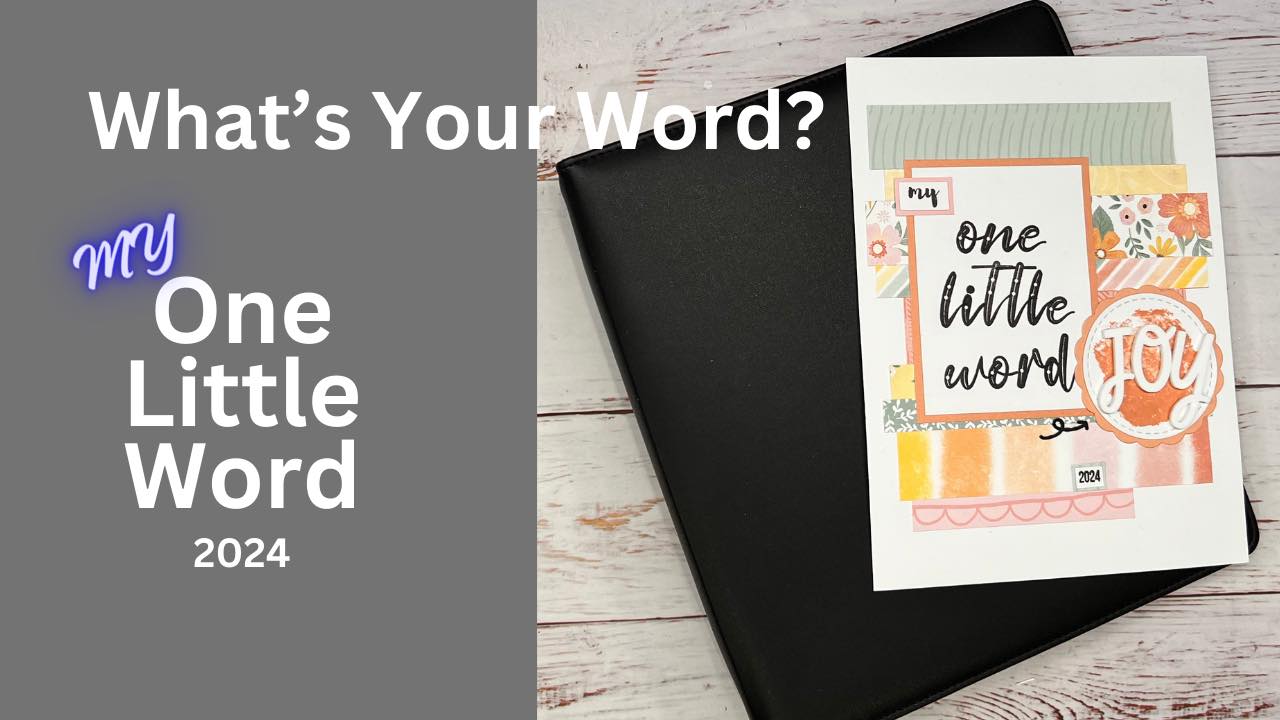 One Little Word, what is it? Check out my new video where I show you my take on the One Little Word project, what my wor