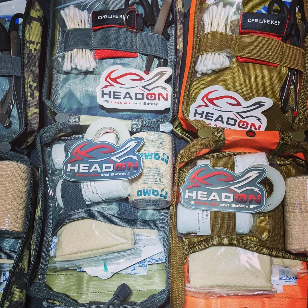 Working on some more kits in the garage workshop! 🛠️🚧
.
.
Fresh stock of Orange 🍊 
and Camo, Small first aid kits.
$79.9