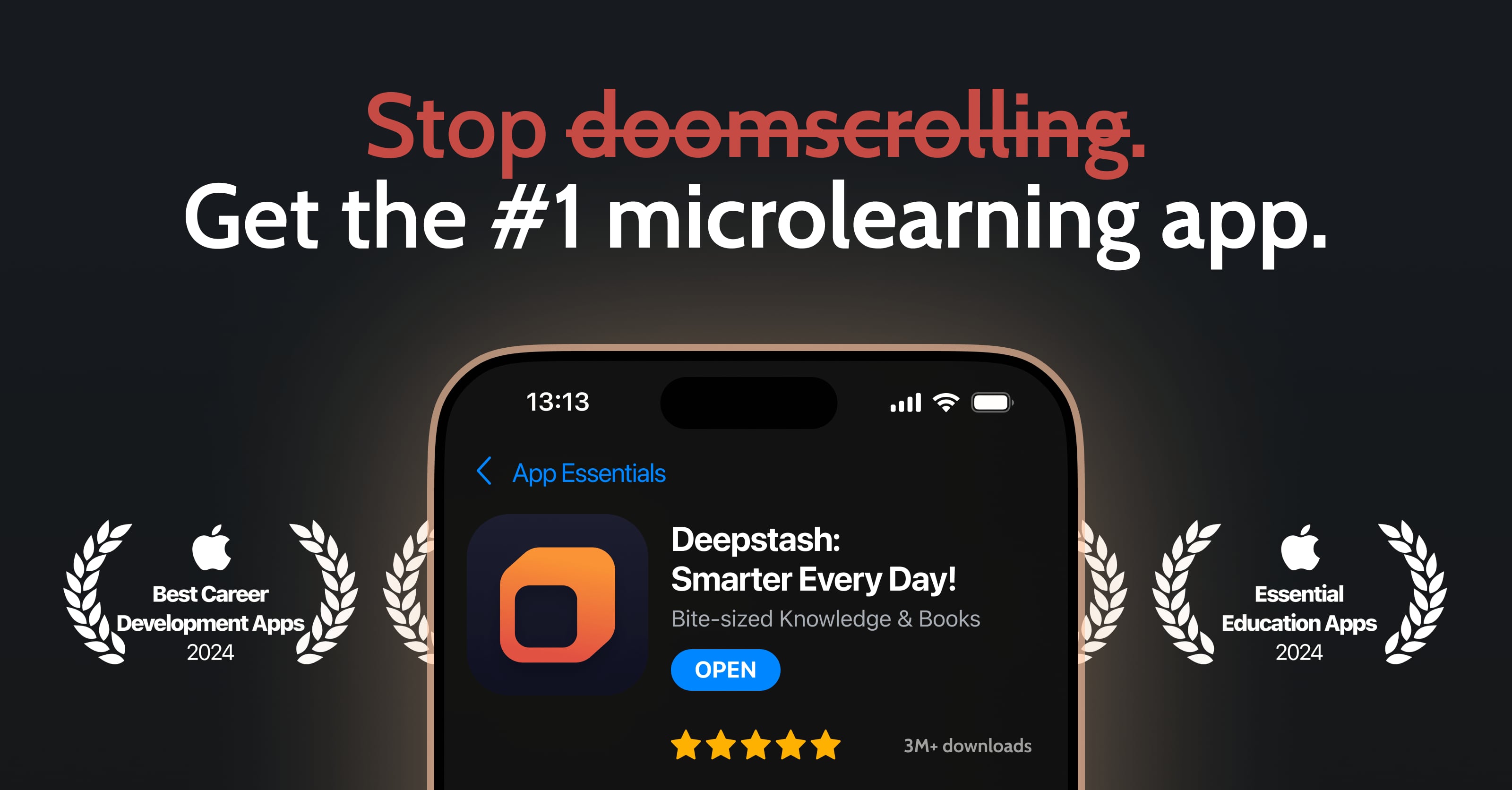 Deepstash - Replace doomscrolling with microlearning! thumbnail