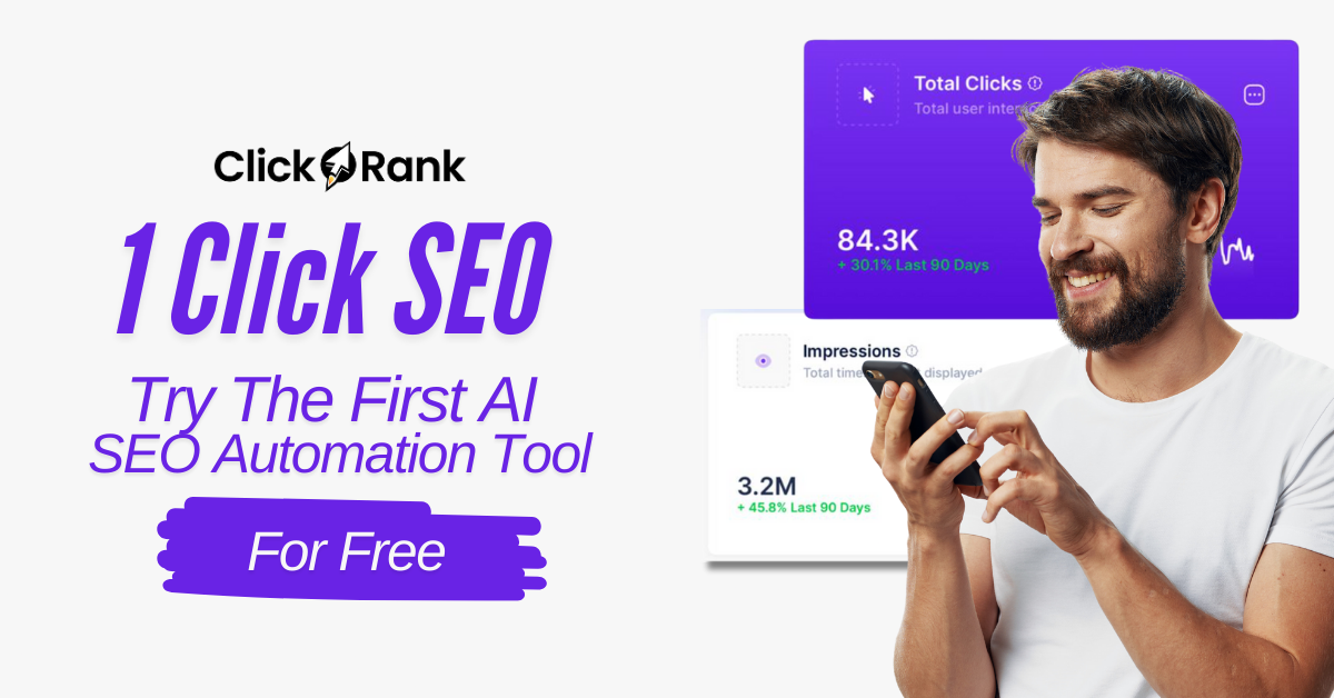 Get Ranked #1 on Google with Ai SEO Booster | ClickRank thumbnail