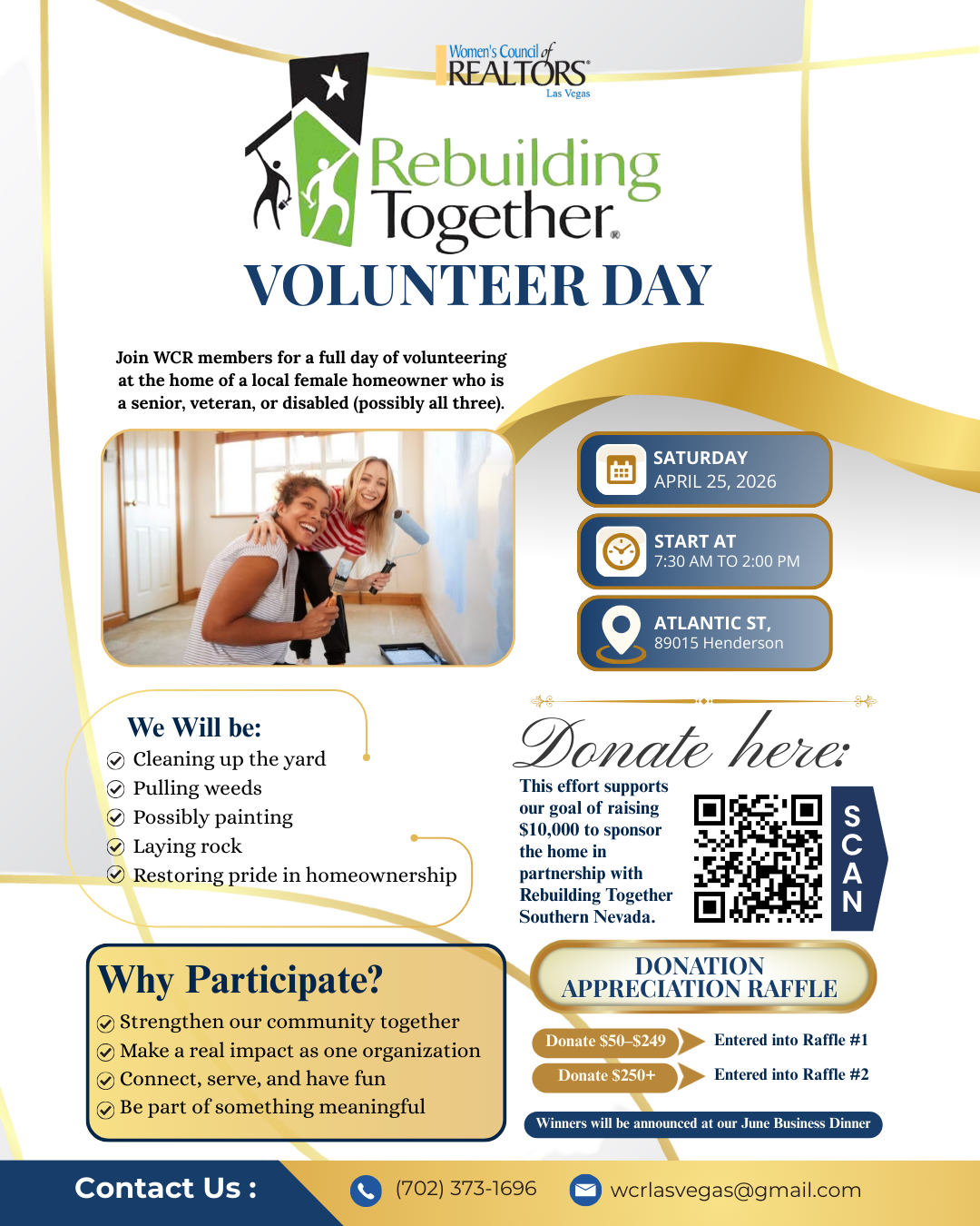 April 25th | Rebuilding Together Volunteer Day  thumbnail