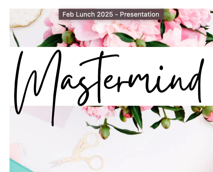 Mastermind w/ a Mentor  Interest Form thumbnail