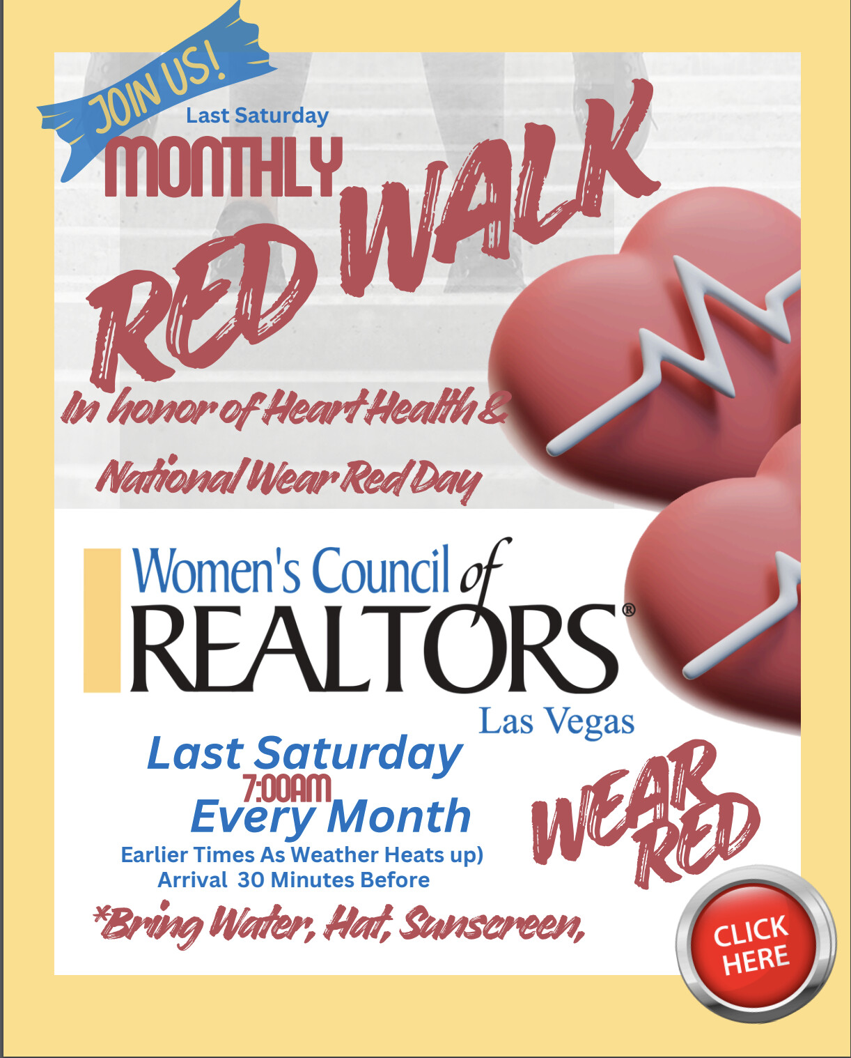 July 25th | Monthly Wear Red Walk  thumbnail