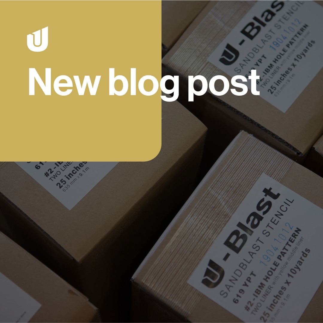 Discover the versatility of UBlast Stencil in our newest blog! From monuments to, industrial manufacturing, and marketin