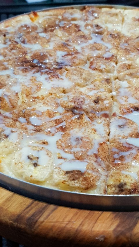 Descubra a magia da nossa pizza de Banana com Canela! 🍌✨

Prepare-se para uma explosão de sabores que vai te surpreender