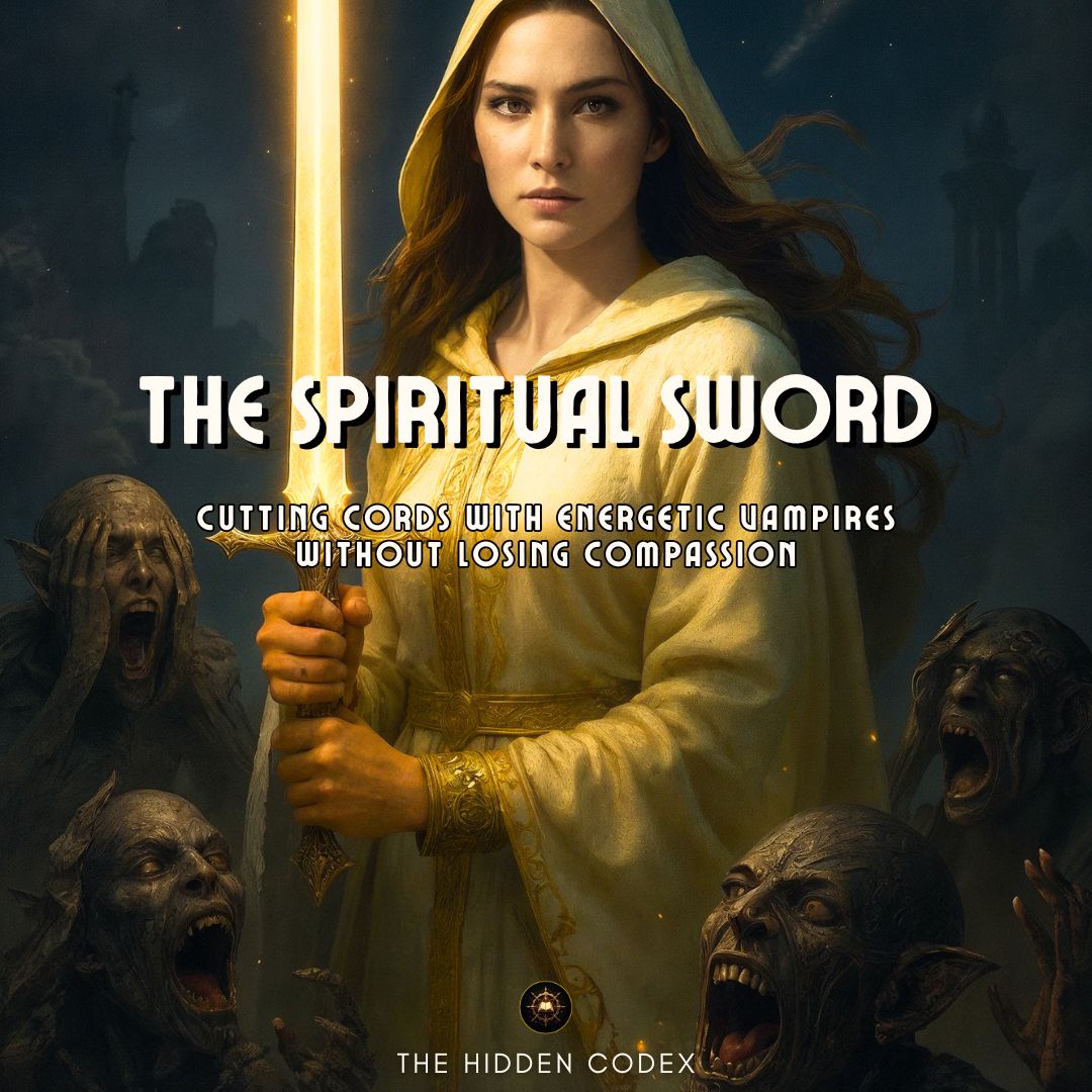The Spiritual Sword – Cutting Cords with Energetic Vampires Without Losing Compassion thumbnail