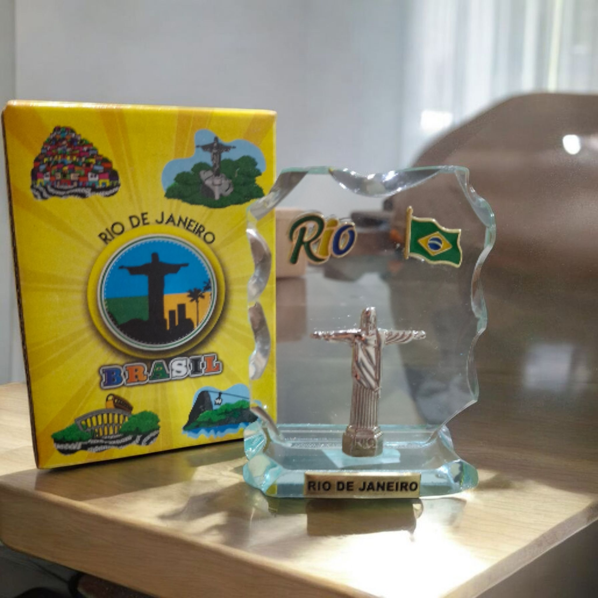 Cristo Cristal pequeno.  R$39,99 thumbnail