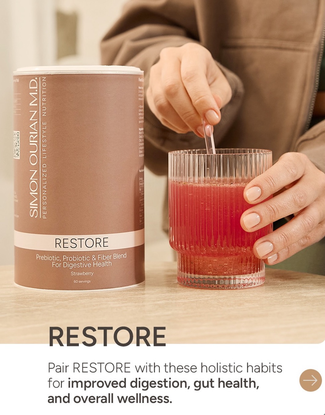 Restore - Award Winning Gut Health Drink 🍓 thumbnail