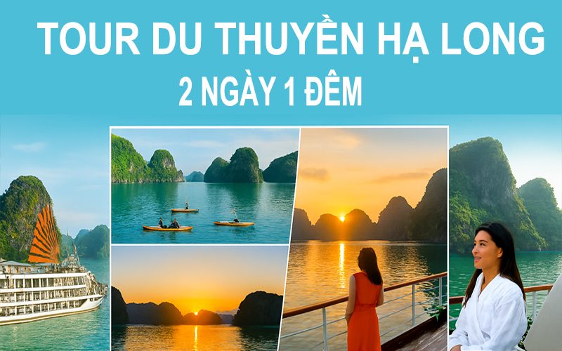 Tour du thuyền Hạ Long 2 ngày 1 đêm thumbnail