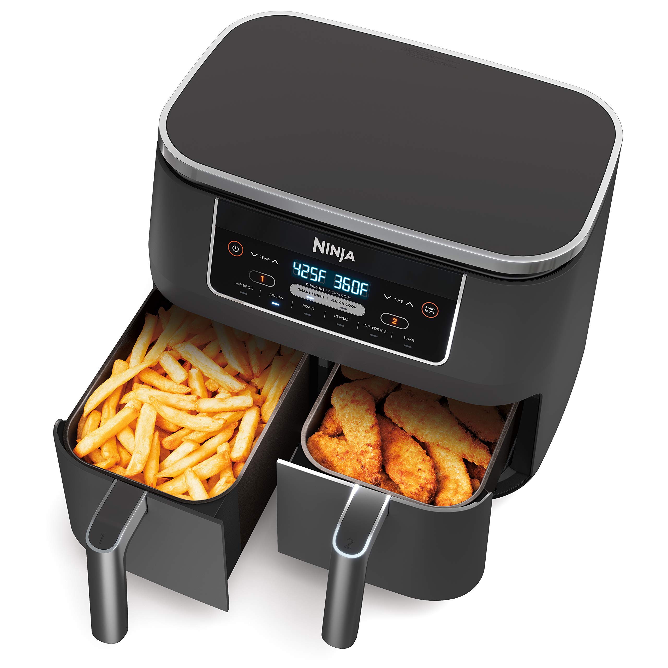 Ninja Foodi 2 baskets Air Fryer thumbnail