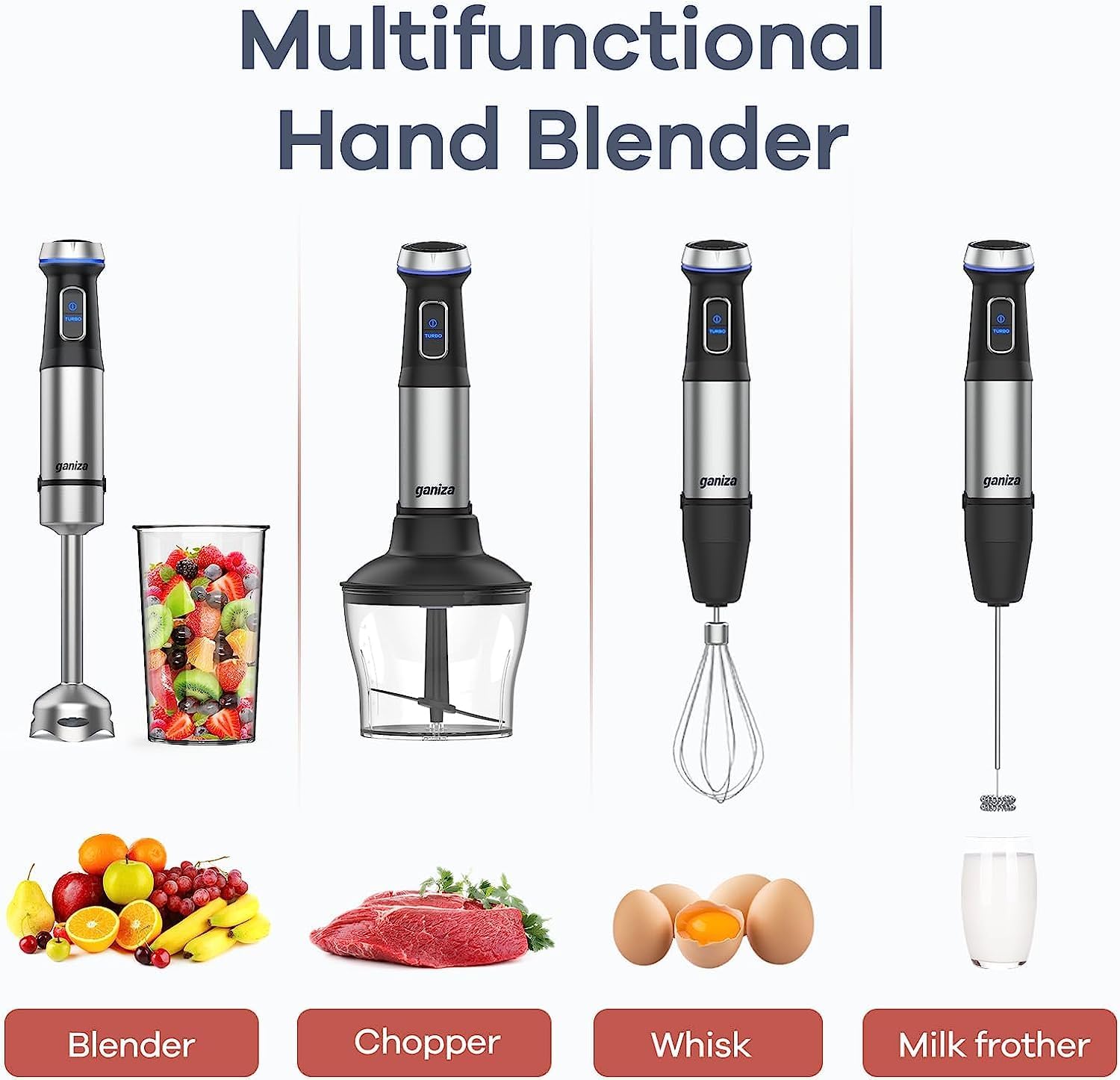 5 in 1 Ganiza Immersion Blender thumbnail