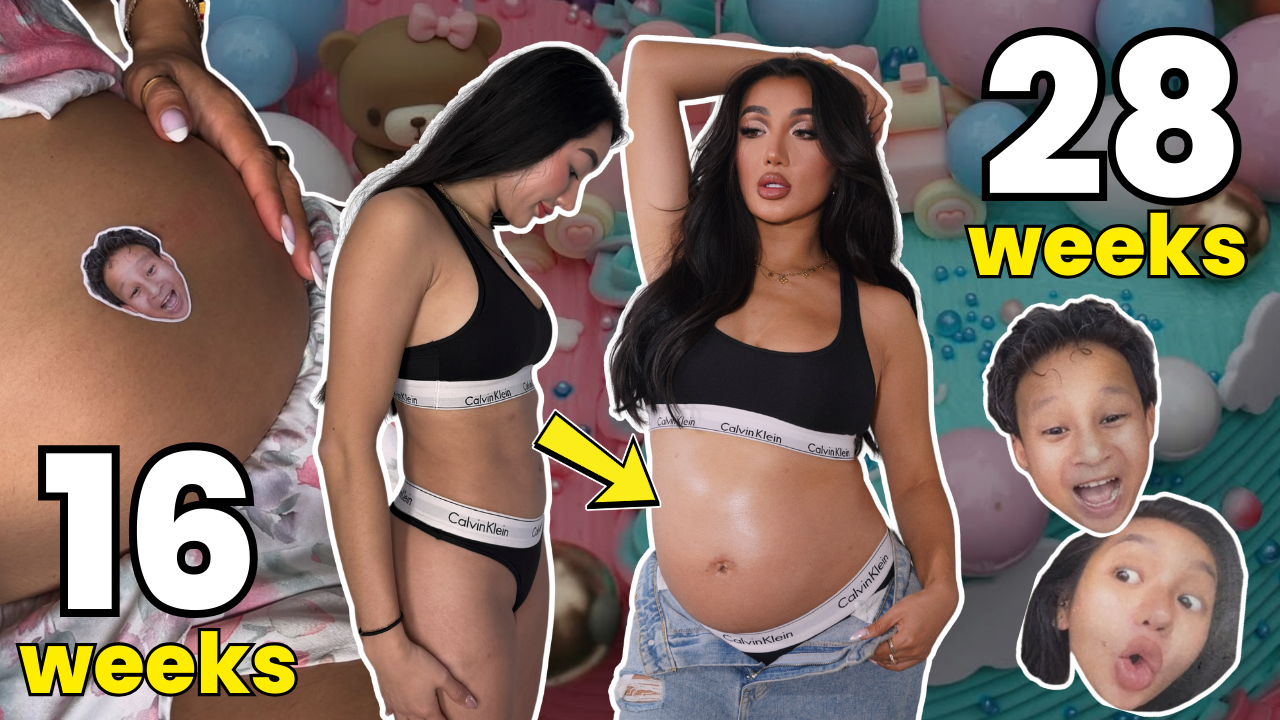Second Trimester Vlog thumbnail