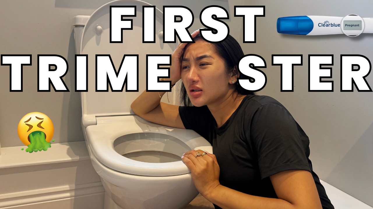 First Trimester Vlog thumbnail