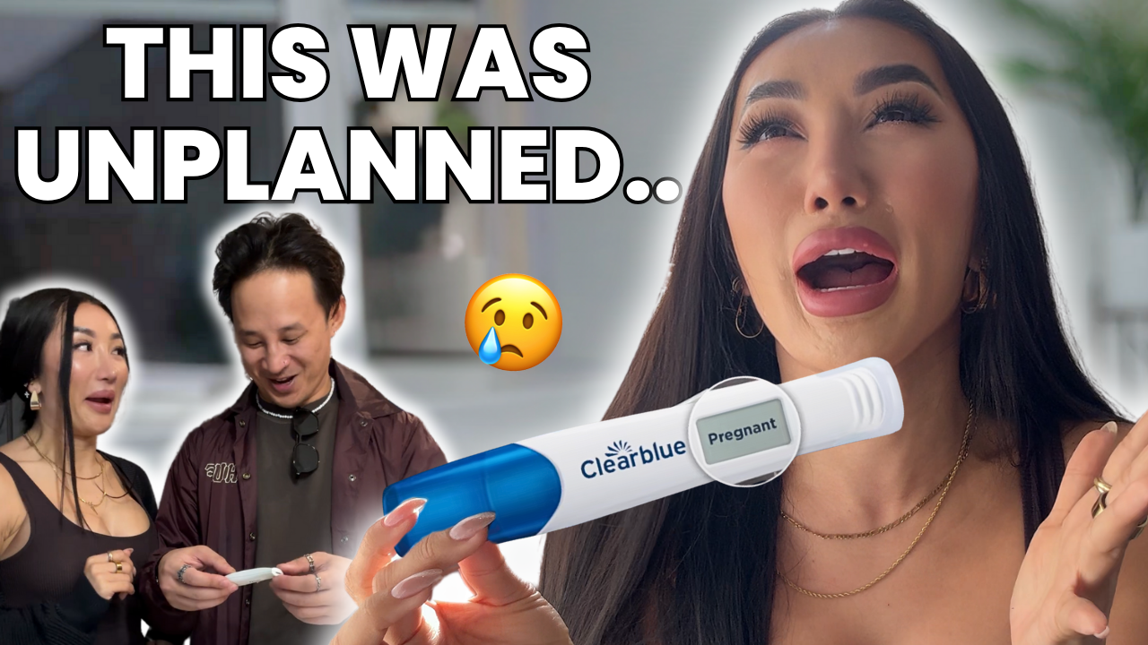 Taking my first pregnancy test thumbnail