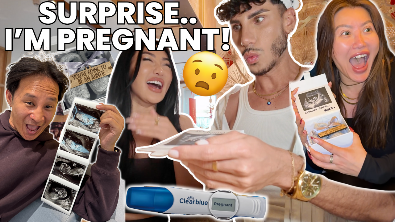 Surprising my friends & family🤰🏻 thumbnail