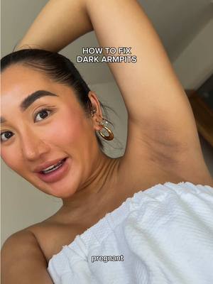 ad WHY did no one tell me that your armpits get SO dark when pregnant 😅 @medicube global Body peeling shot and Koijic ac