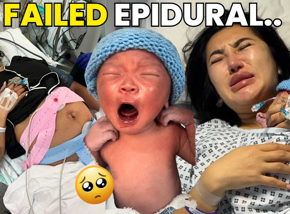 TRAUMATIC BIRTH VLOG | INDUCTION TURNED EMERGENCY C SECTION.. *emotional* thumbnail