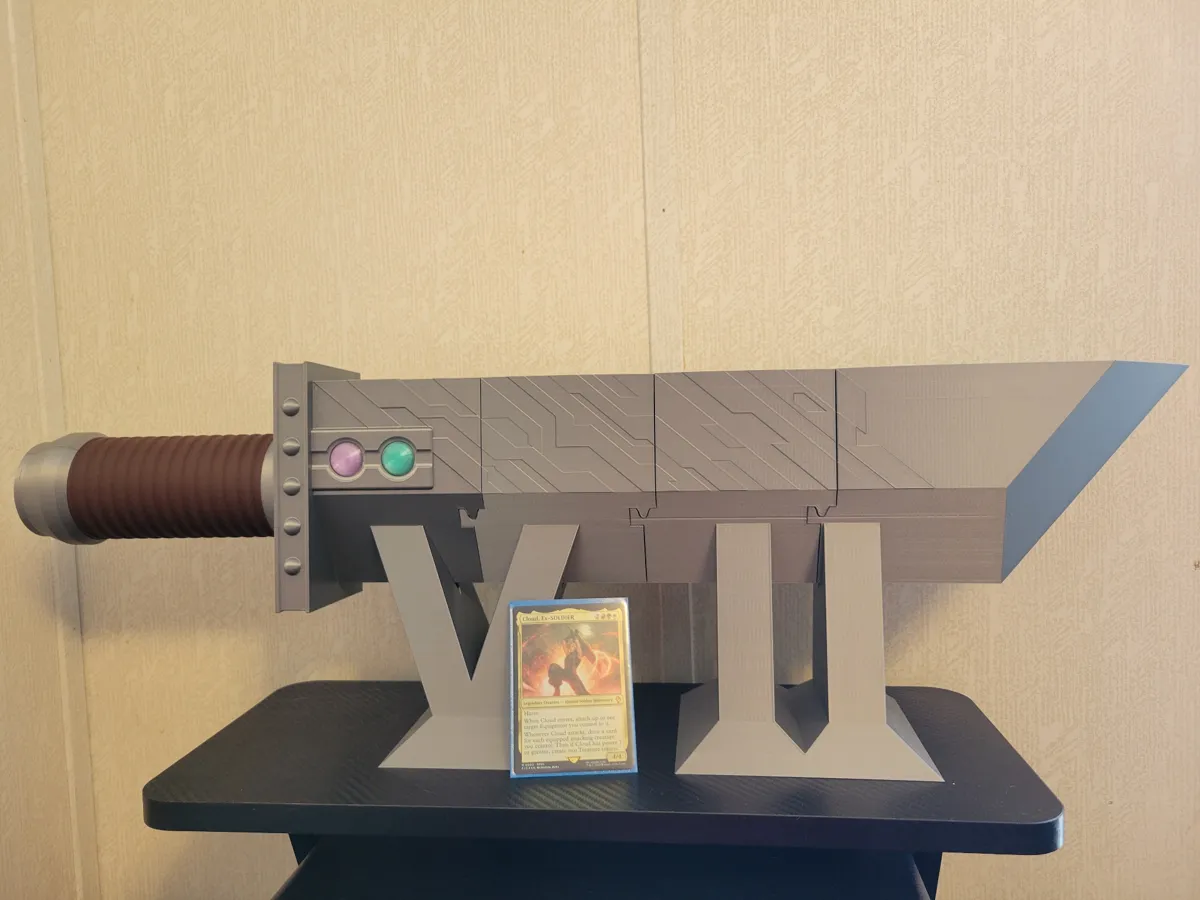 FF7 Buster Sword MTG Deckbox thumbnail