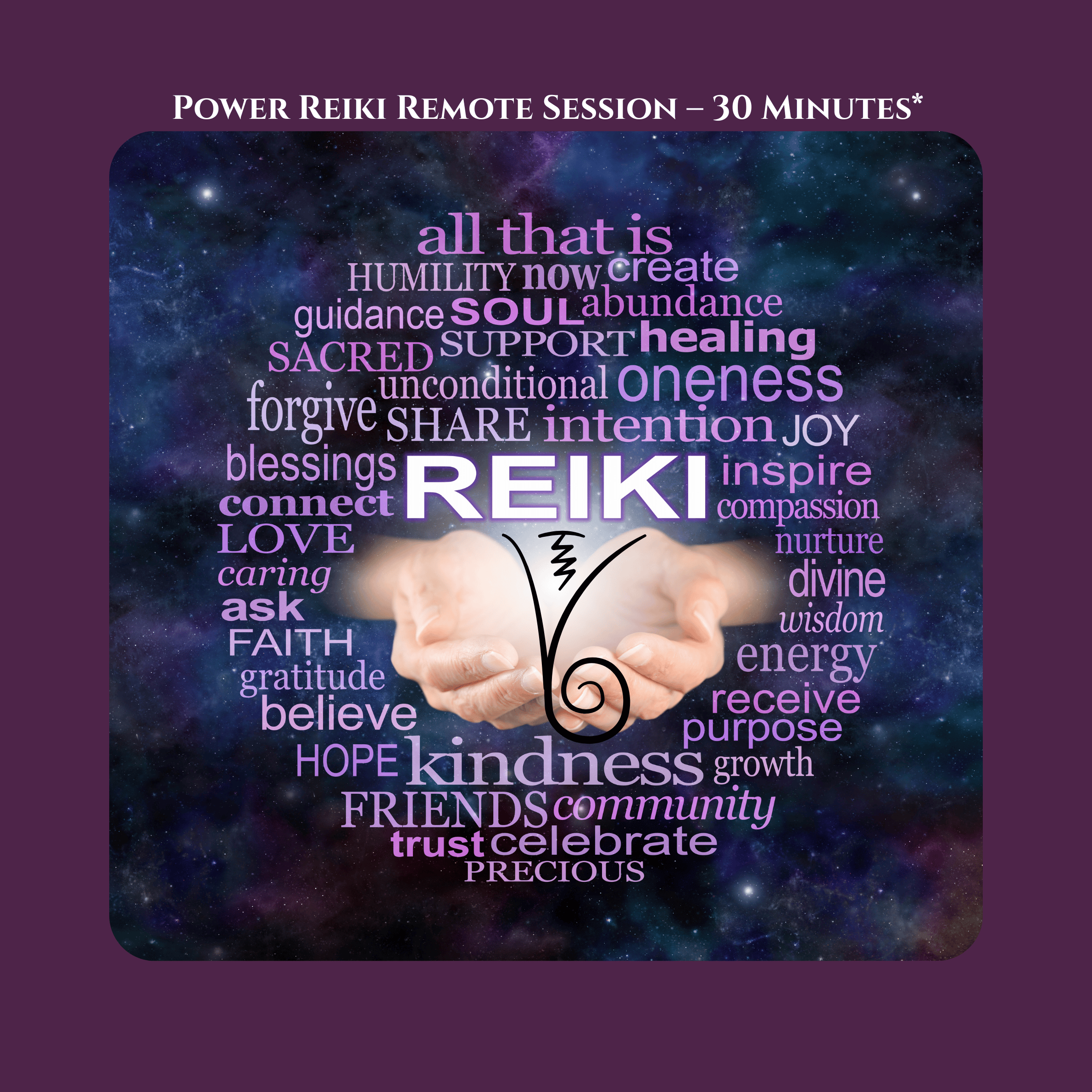 Power Reiki | Remote Session | 30 Minutes | Use link to Book (Price includes brief consultation) £35 thumbnail