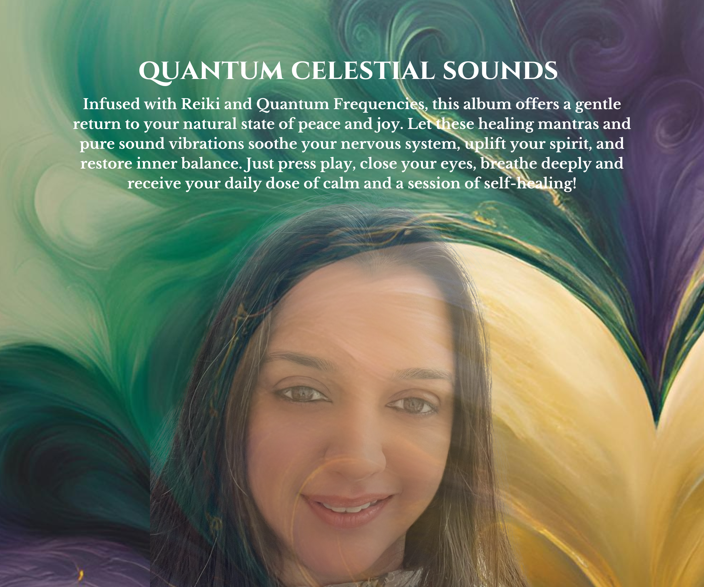 Quantum Celestial Sounds- Enjoy 15 hours in one album, of Mantra Meditation, Sound & Reiki Healing by Deepa Prema and Quantum Frequencies through Yohan - Buy Your Own Album here  thumbnail