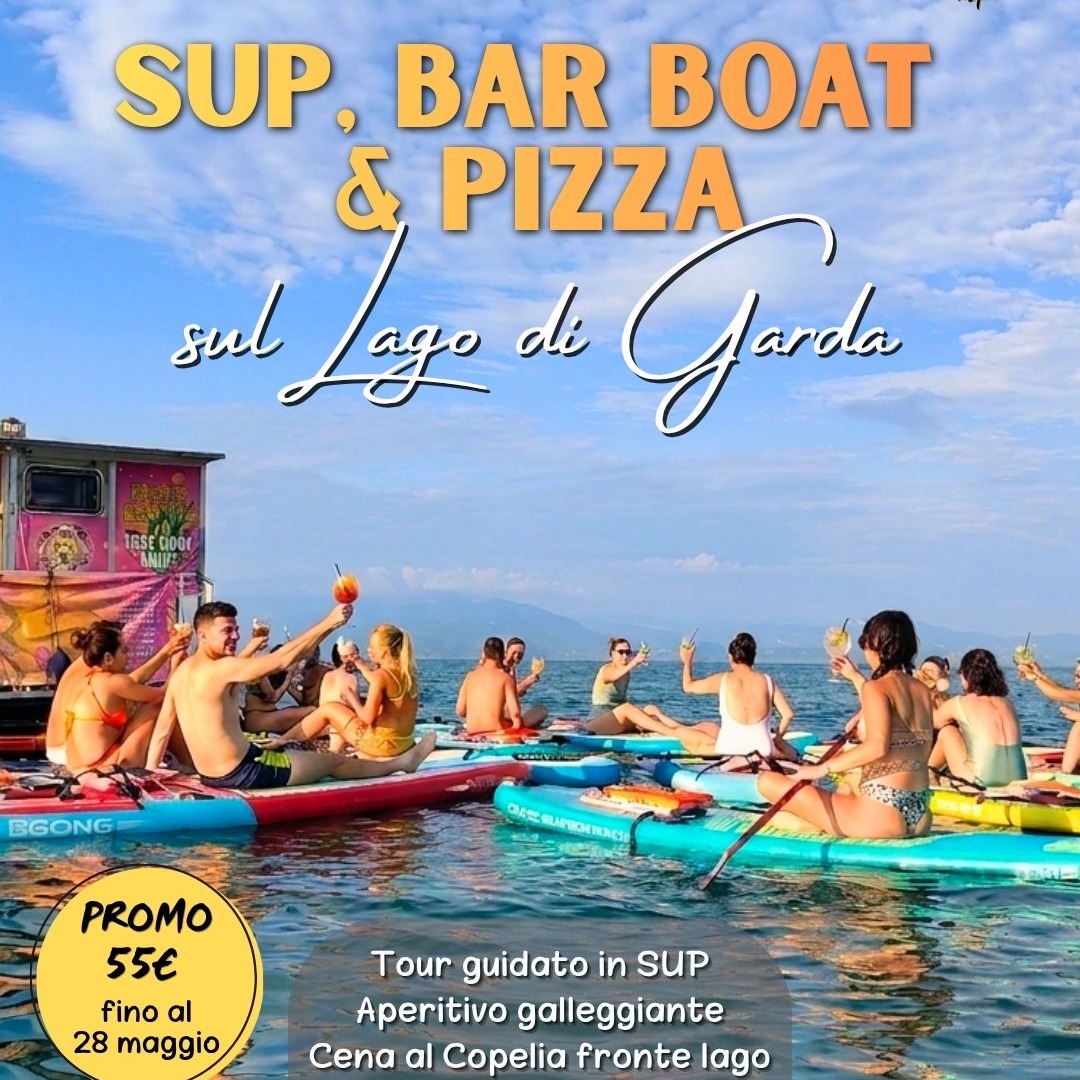 SUP, BAR BOAT & PIZZA SUL LAGO DI GARDA 07/06 - MODULO DI REGISTRAZIONE thumbnail