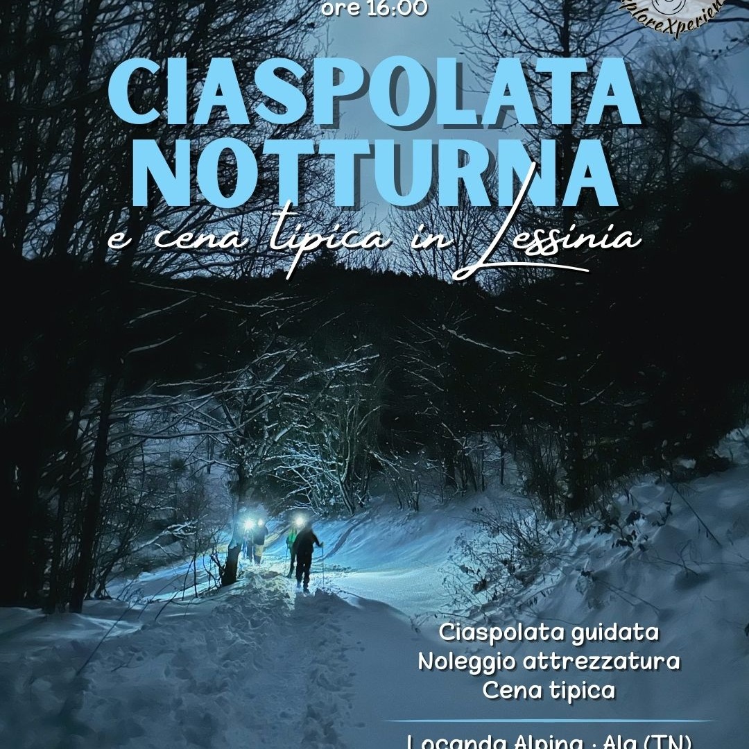 Ciaspolata al Chiaro di Luna & Cena Tipica in Lessinia 31/01 - Modulo di registrazione thumbnail
