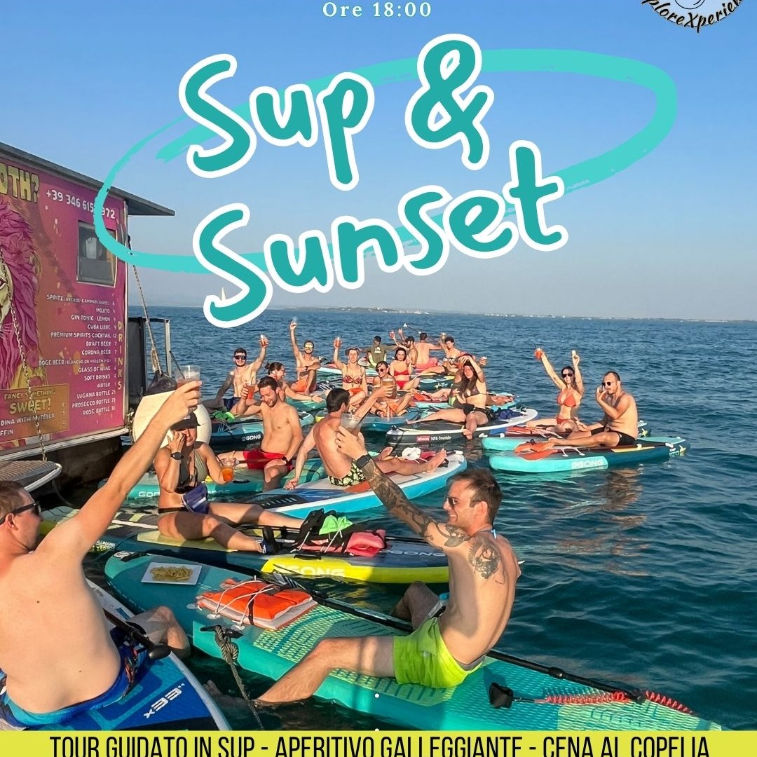 Sup&Sunset: Aperitivo sull'acqua e cena vista lago 06/07 - Modulo di registrazione thumbnail