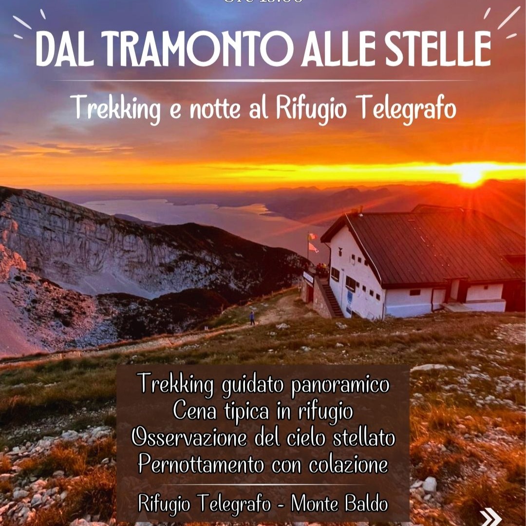 Notte al Rifugio Telegrafo: Trekking, cena e cielo stellato 23/08 - Modulo di registrazione thumbnail