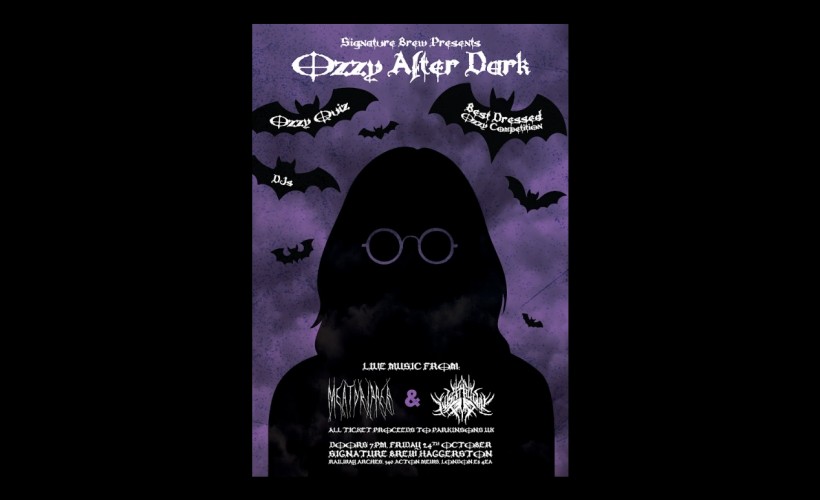 Ozzy After Dark | London Tickets thumbnail