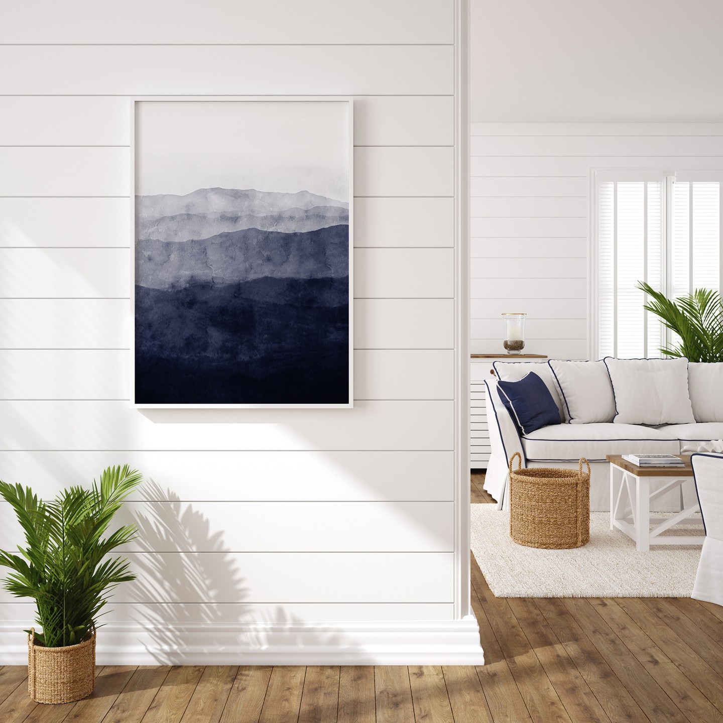 Mountains no. 2 Indigo
.
.
.
#abstract #watercolor #painting #hamptonsstyle #fineartprint