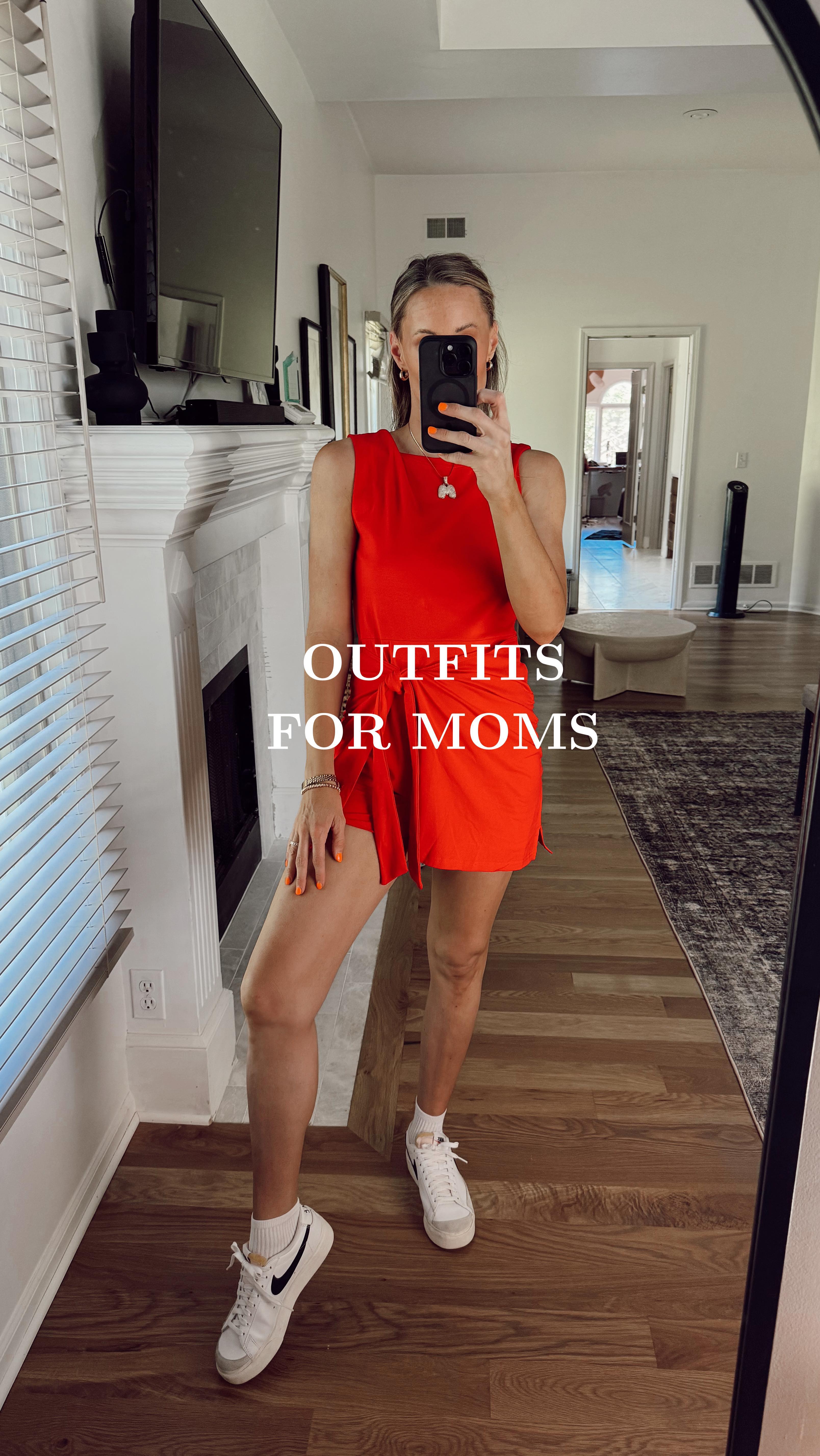 Comment “shop” for my favorite on the go summer outfits! Skorts, active dresses, wide leg pants! Great for hot summer da