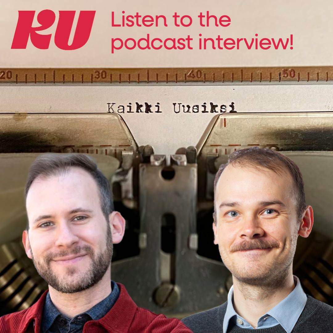 Interview for KU's 'Kaikku Uusiksi' podcast thumbnail