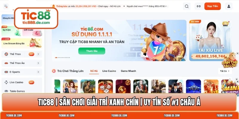 TIC88 | Sân chơi giải trí xanh chín | Uy tín số #1 Châu Á thumbnail