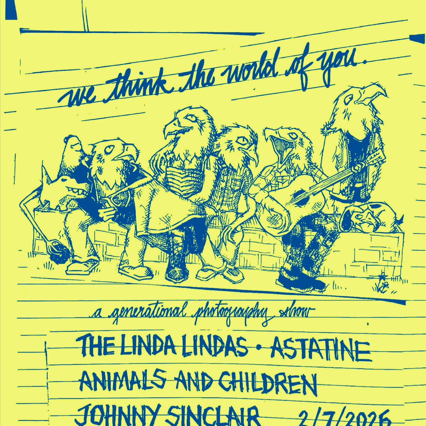 DS Show Review: We Think The World of You: A Generational Photography Show with the Linda Lindas, Astatine, and more at the Center For The Arts Eagle Rock (Eagle Rock, CA 2/7/2026) thumbnail