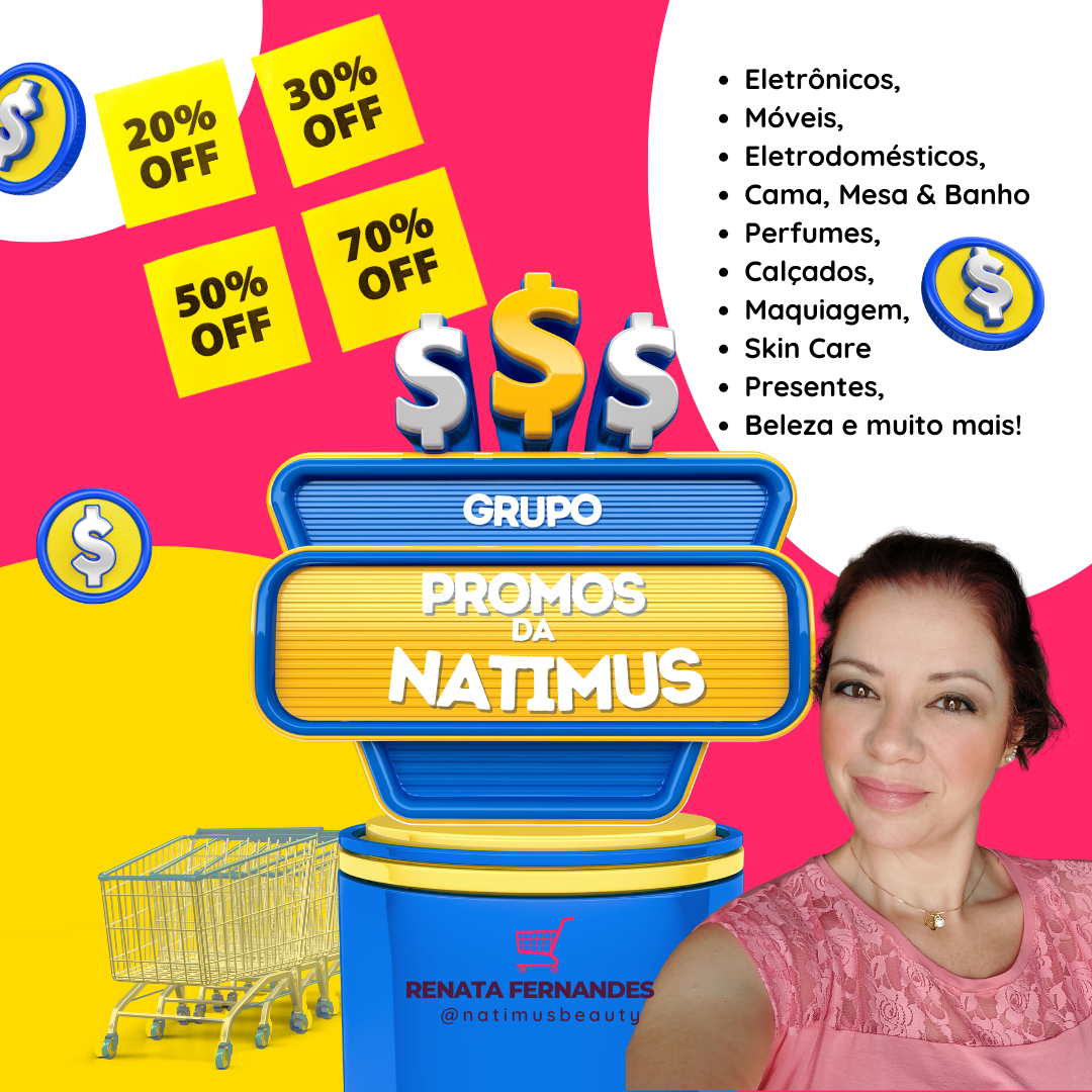 Meus links | Promos da Natimus - Renata Fernandes | Bio thumbnail