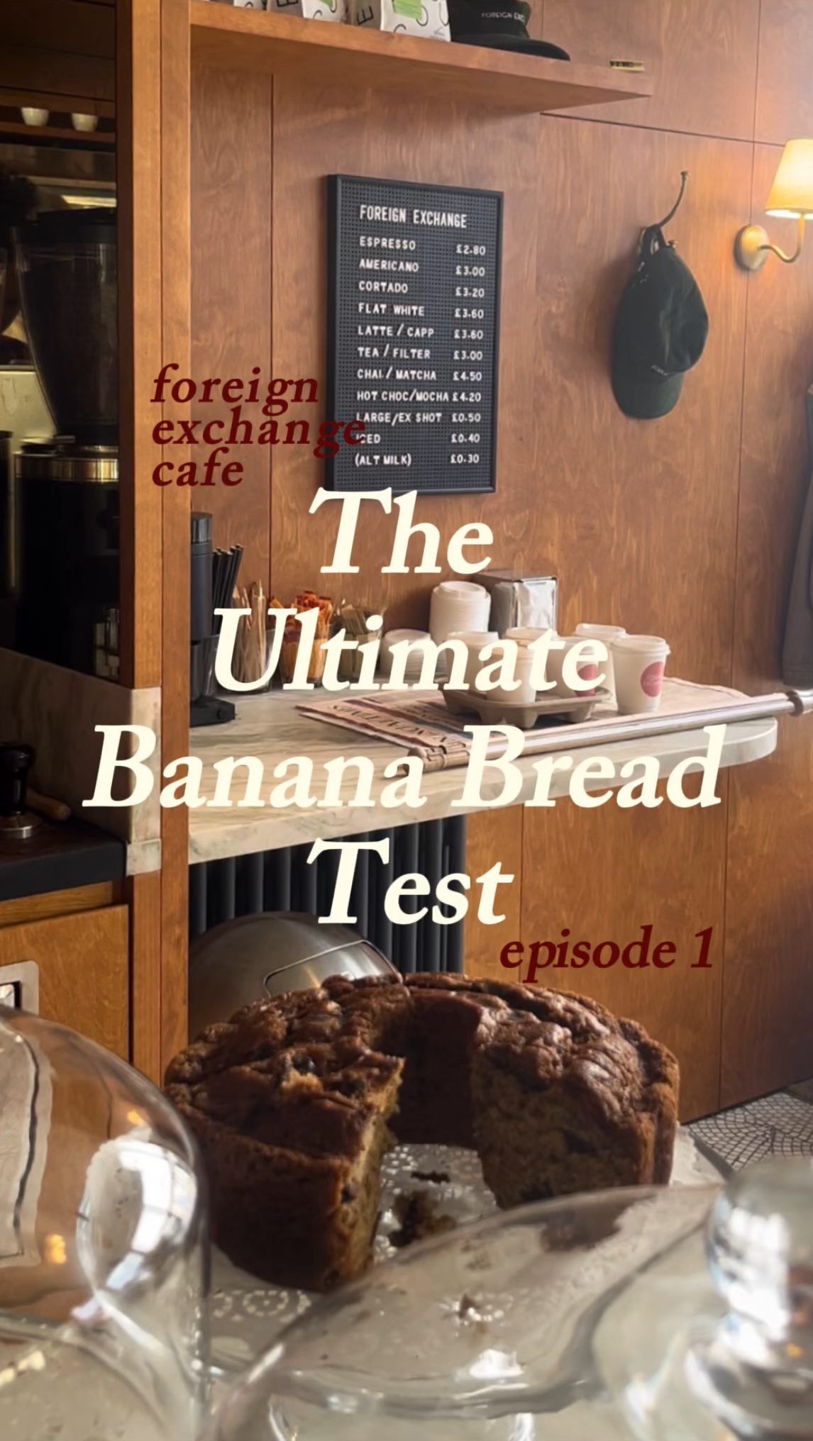🍁Episode 1: The ULTIMATE Banana Bread Test🍁

We went to the @foreignexchangenews and got ourselves their Dark Chocolate 