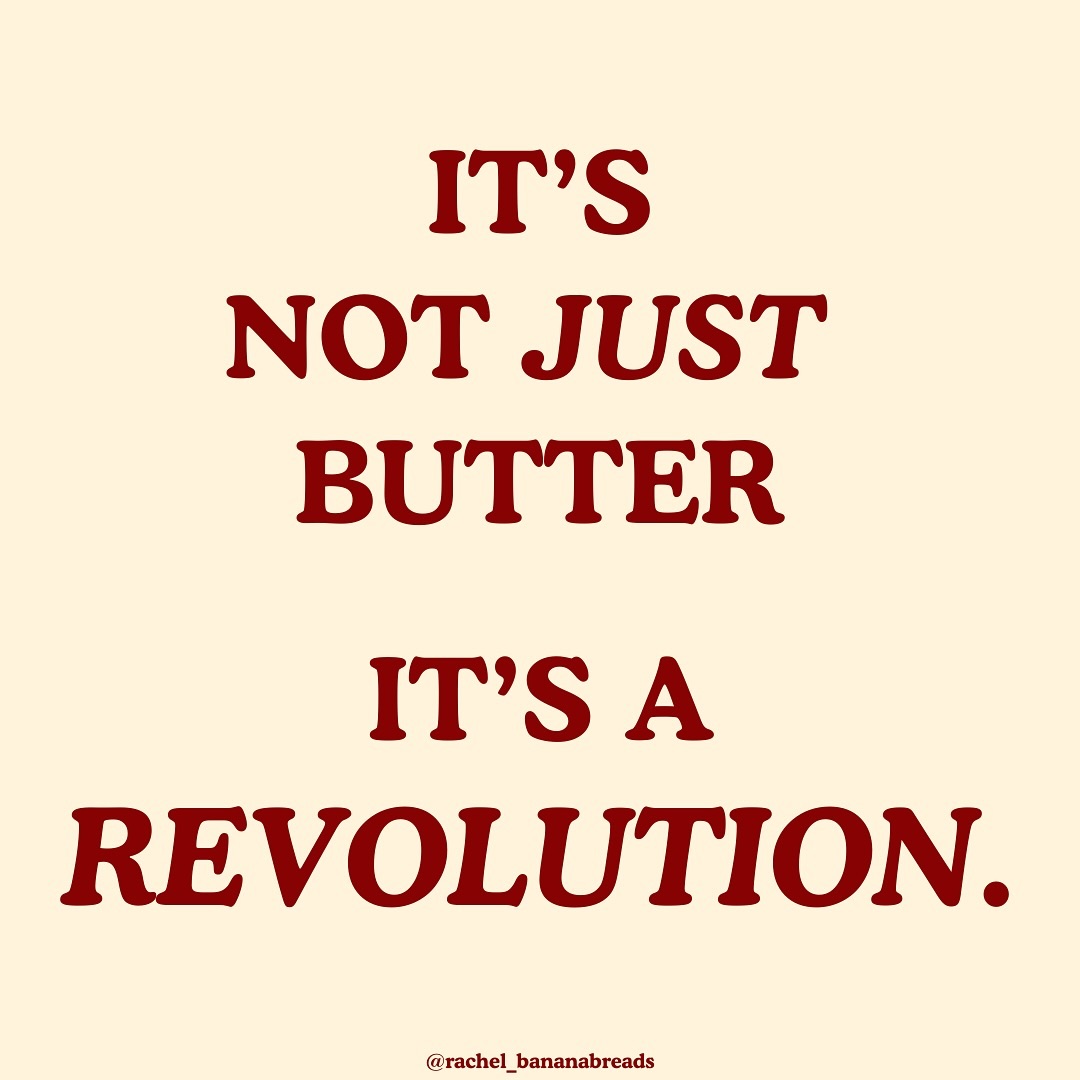 💥SERIES 1 - It’s A REVOLUTION💥

🧈Viva la BUTTER🧈

I’m starting a new series (kinda an exposè) heheee🤭😎
to debunk myths/l